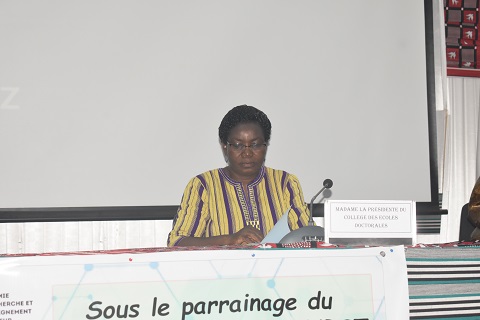 Pr Assita Lamien/Sanou, Présidente du Collège des Écoles doctorales