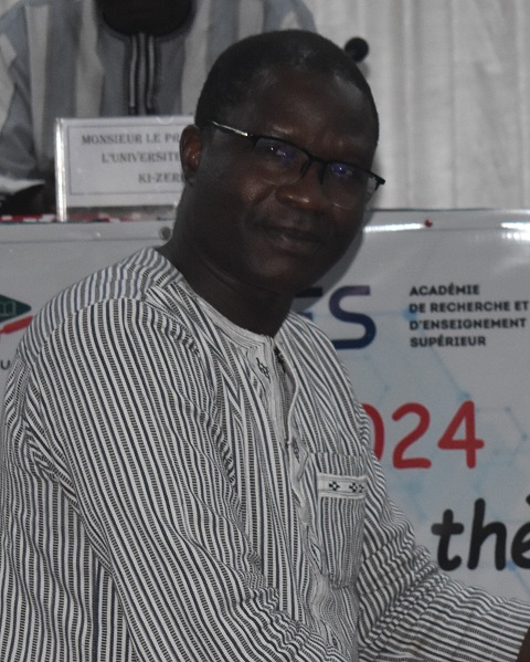 Dr Emmanuel Nanema, Délégué général du Centre national de la recherche scientifique et technologique (CNRST)