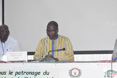 Dr Emmanuel Nanema, Délégué général du Centre national de la recherche scientifique et technologique