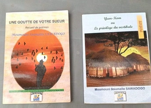 Les deux œuvres (de g. à d.) : « Une goutte de votre sueur » ; « Yam-kom ou le privilège du vestibule »