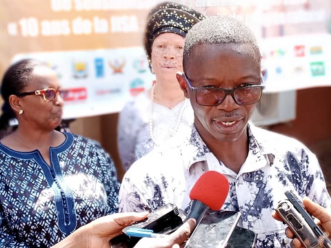 Donald Parfait Ouédraogo, Directeur général de la Solidarité et de l’Action humanitaire