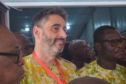 2.	Daniel Aristi Gaztelumendi, ambassadeur de l’Union Européenne au Burkina Faso